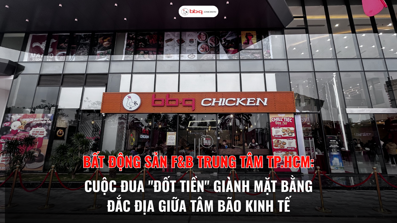 Ngành F&B TP.HCM: Cuộc đua "đốt tiền" giành mặt bằng đắc địa giữa tâm bão kinh tế